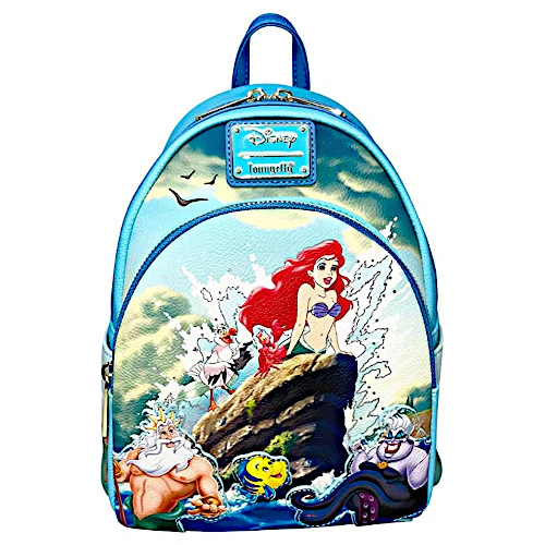 EXCLUSIVE DROP: Loungefly Disney The Little Mermaid Ariel & Friends Mini Backpack - 5/17/23