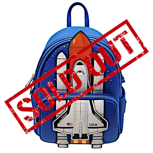 EXCLUSIVE DROP: Loungefly Space Shuttle Mini Backpack (LE 1000) - 8/31/22 - Image 2