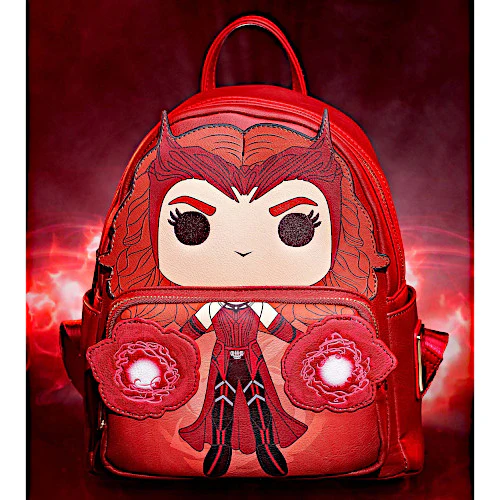 EXCLUSIVE DROP: Pop! By Loungefly Marvel Scarlet Witch Cosplay Mini Backpack - 2/16/23
