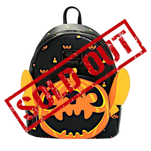 EXCLUSIVE RESTOCK: Loungefly Disney Lilo & Stitch Jack-O'-Lantern Stitch Mini Backpack - 11/3/22