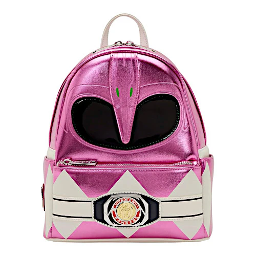HOT DROP: Loungefly Power Rangers Pink Power Ranger Cosplay Mini Backpack - 3/06/26