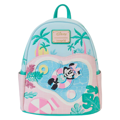 Loungefly Minnie Mouse Vacation Style Poolside Mini Backpack