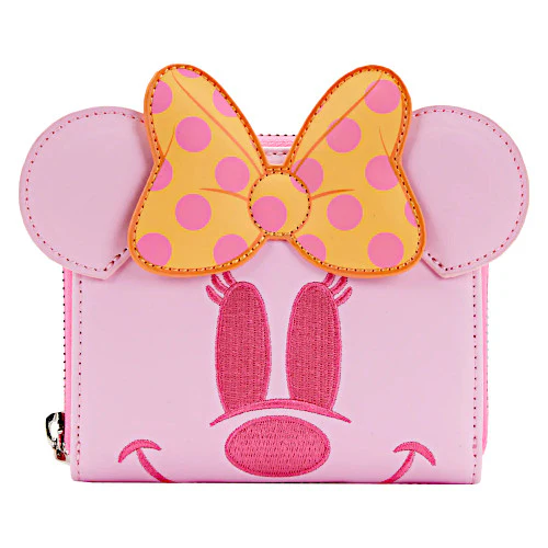 Loungefly Pastel Ghost Minnie Mouse Glow In The Dark Wallet